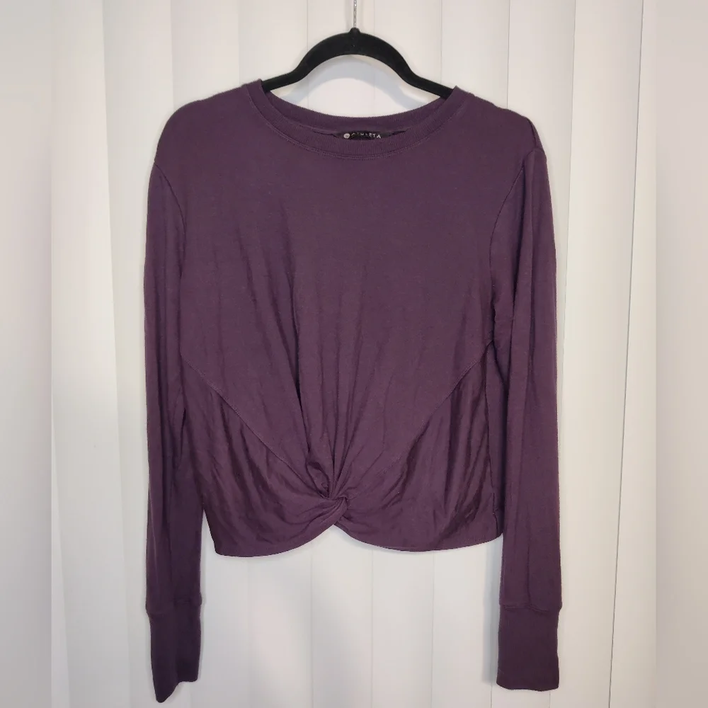 Athleta Purple long sleeve shirt size S - Picture 1 of 3